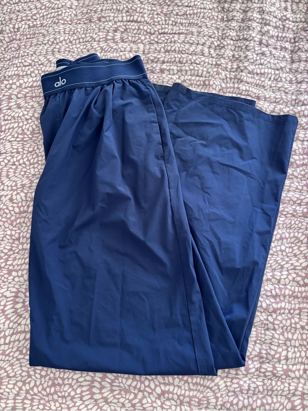 Alo Suit Up Trouser (Long) - Navy